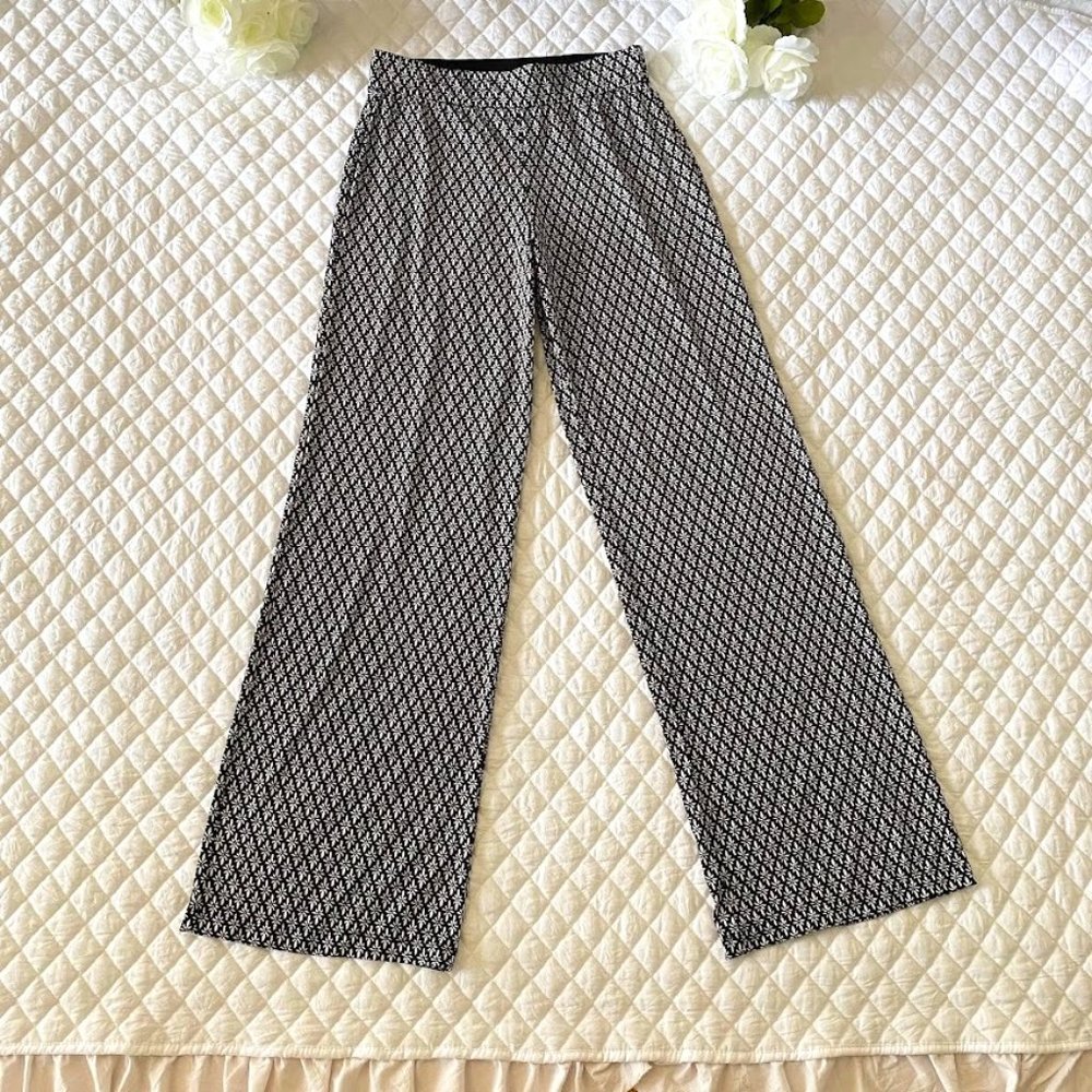 Max Edition Blue Floral Palazzo Pants